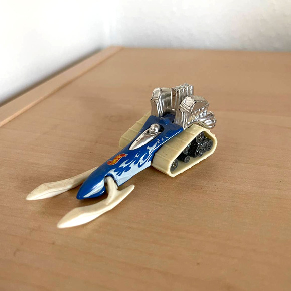 Hot Wheels Other - Hot Wheels 1998 Big Chill Mattel Wheels Vintage Snow Mobile 1:64 Diecast Used